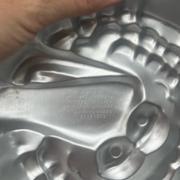 BIG BIRD wilton metal cake pan 1977 vintage 3005-602 birthday mold tin - Picture 3 of 3